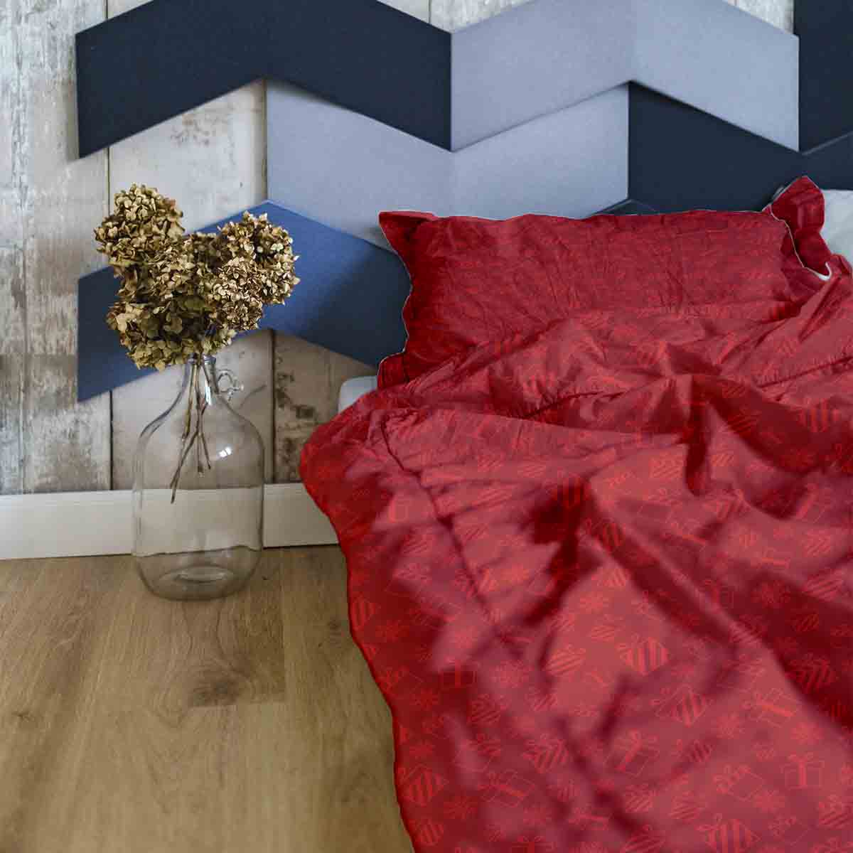Couverture thérapeutique originale - Housse en coton rouge Cadeaux