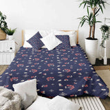 Original therapy blanket - cotton cover blue currant