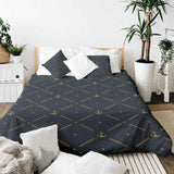 Original therapy blanket - cotton cover blue with anchor