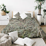 Original therapy blanket - cotton cover white with straw