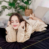 Therapy blankets bedding set crystal ball