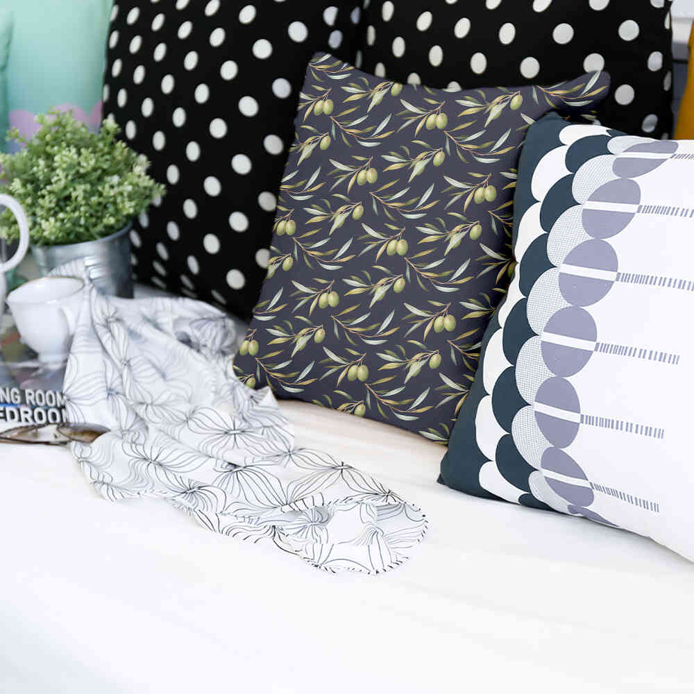 Coussin de santé avec olives