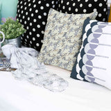 Health Pillow Leaf Pattern Beige