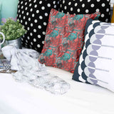 Health Pillow Abstract Red