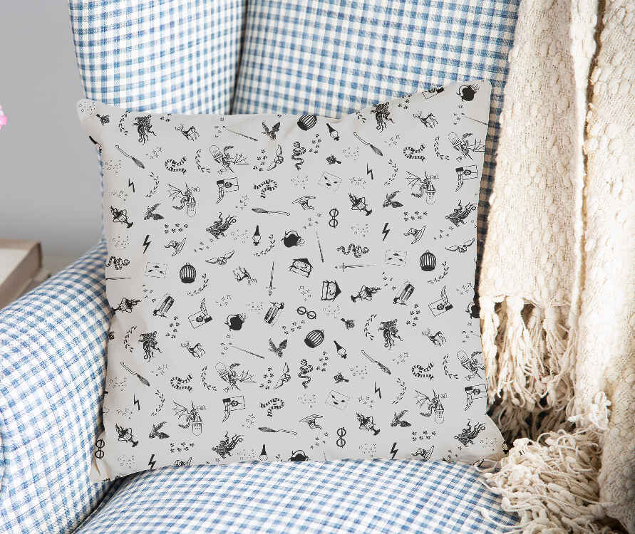 Coussin de santé gris magie