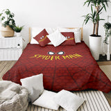 Original therapy blanket - cotton cover red Spiderman