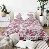 Original therapy blanket - cotton cover white L.O.V.E