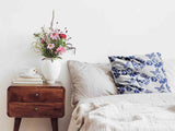 Health pillow flower skull