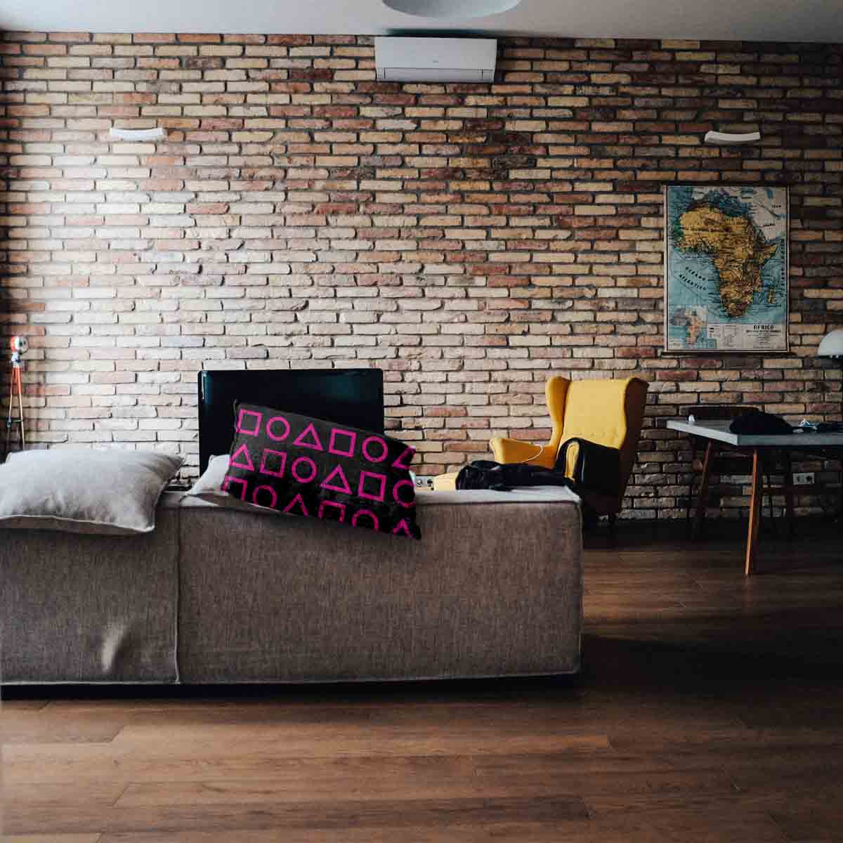 Health Pillow Pink Dalgona Shapes