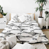 Original therapy blanket - cotton cover black blue whale