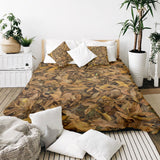Original therapy blanket - cotton cover autumn leaves