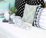 Health pillow abstract waves