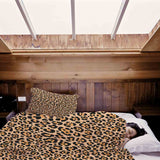 Therapy blankets bedding set leopard print