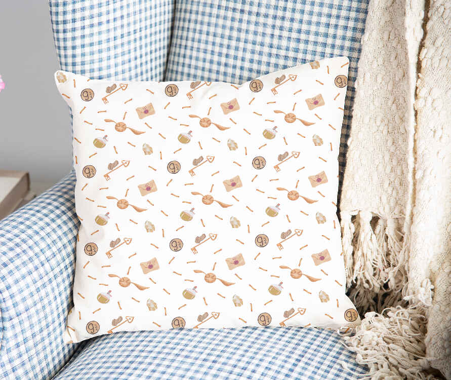 Coussin de santé blanc avec Schnatz