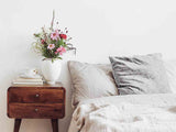 Health pillow with daffodils