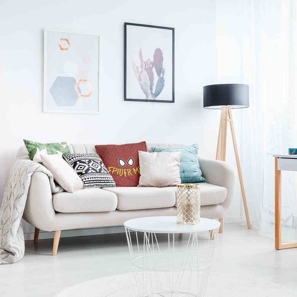 Coussin de santé rouge Spiderman