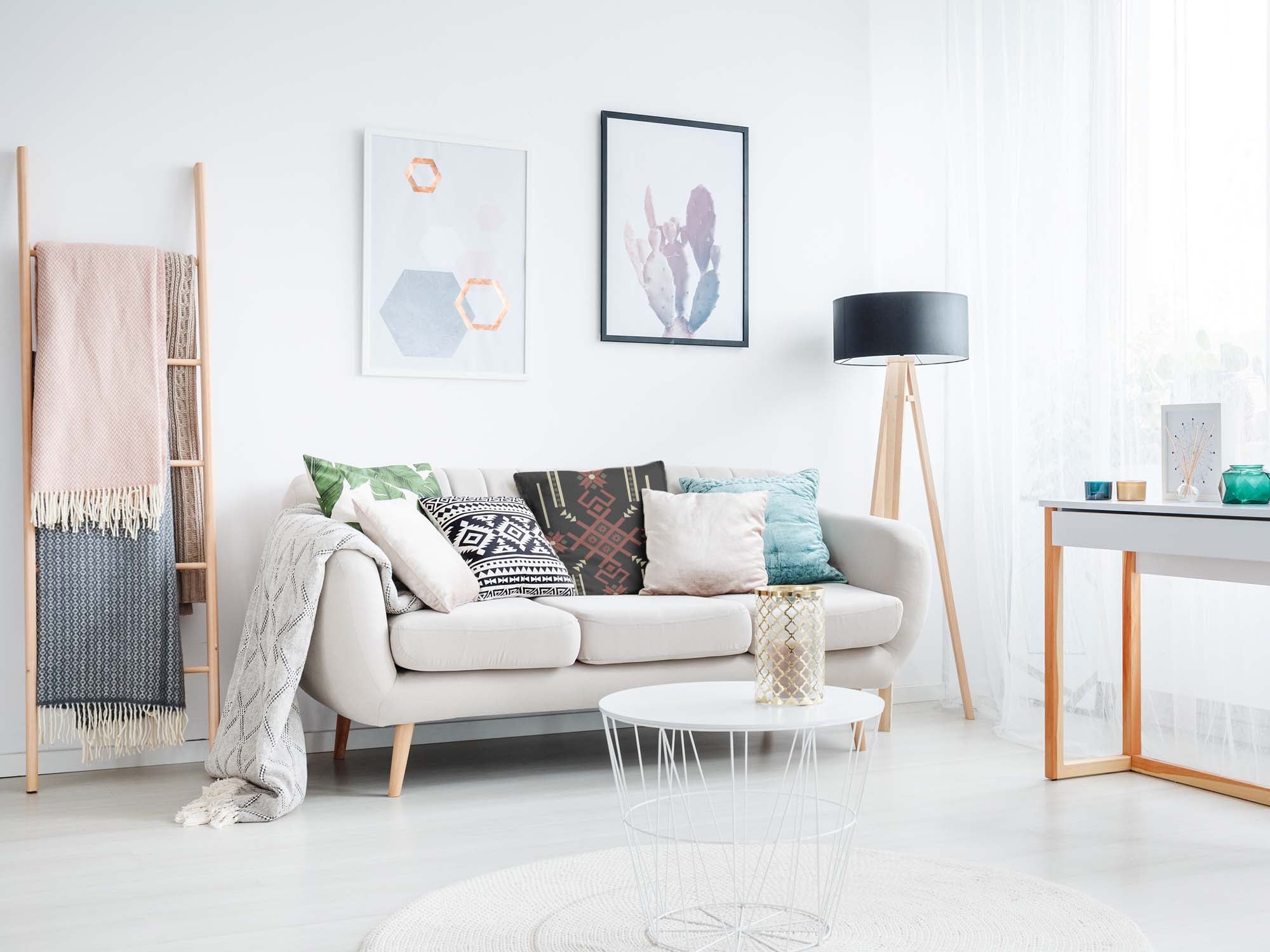 Coussin de santé avec grand flocon de neige