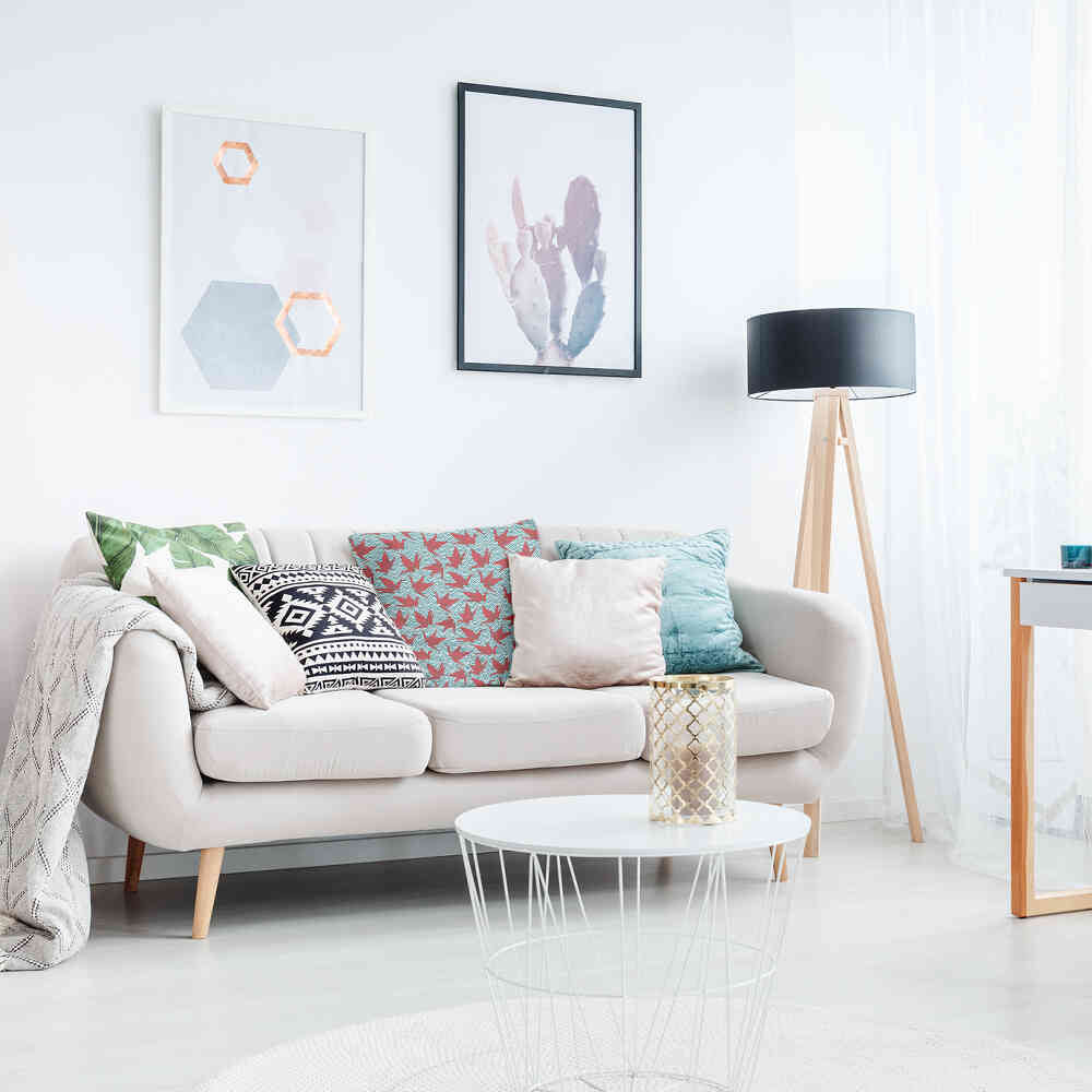 Health Pillow Red Origami