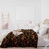 Original therapy blanket - cotton cover brown with deer