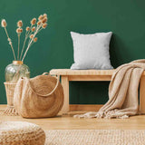 Health pillow black dotted