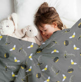 Original therapy blanket - cotton cover gray magic hat