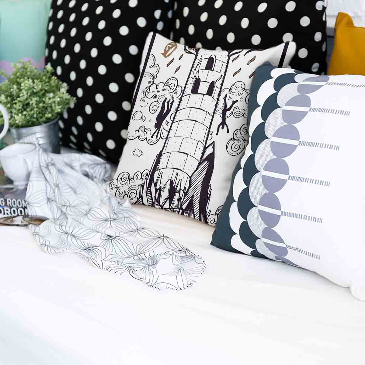 Health Pillow White with Tower