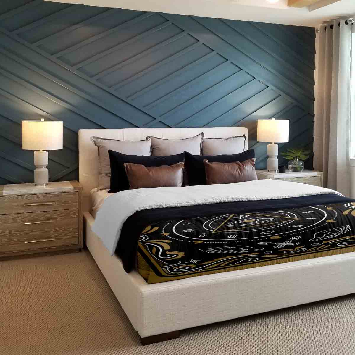 Therapy blankets bedding set eye