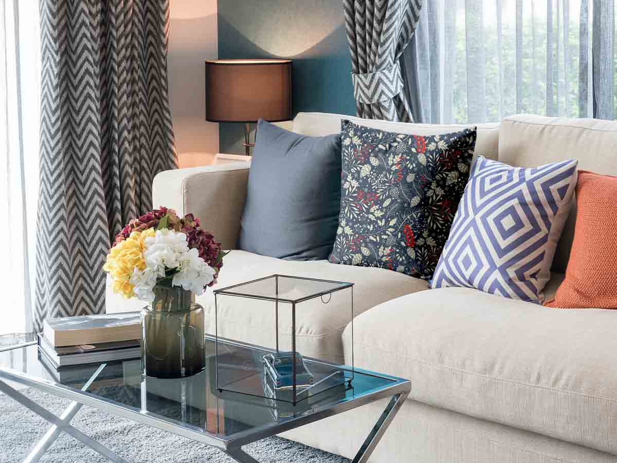 Coussin de santé feuilles de Noël