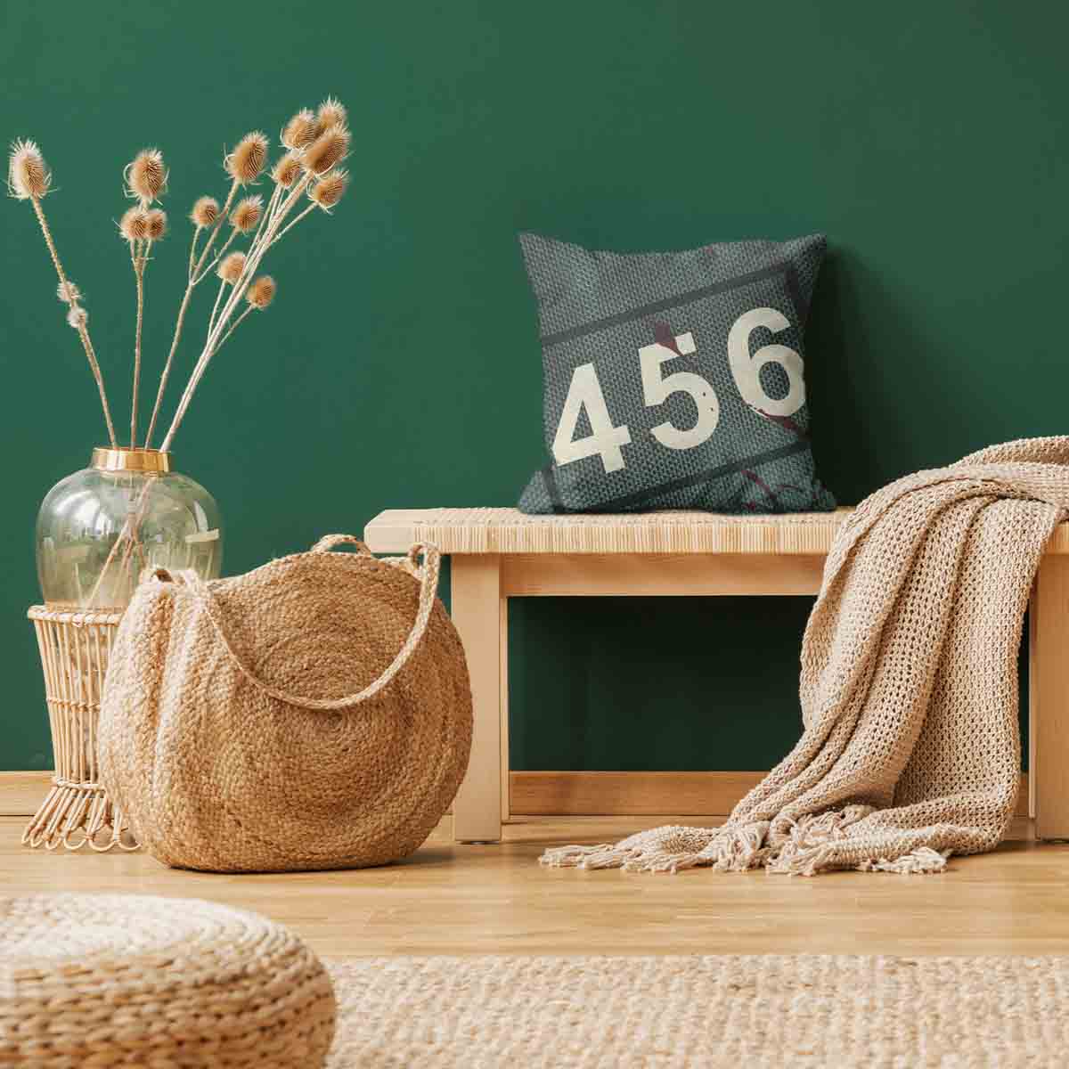 Health Pillow Green 456