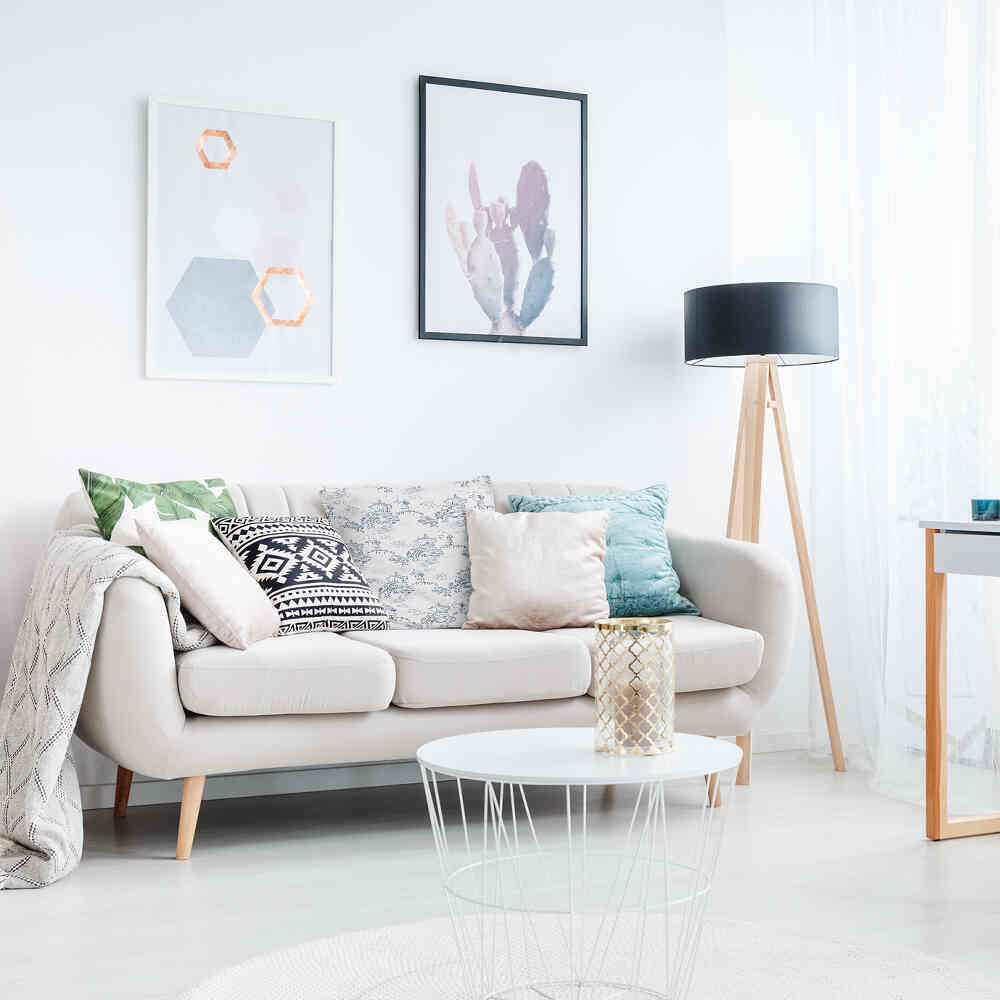 Health Pillow Gray Great Wall of China