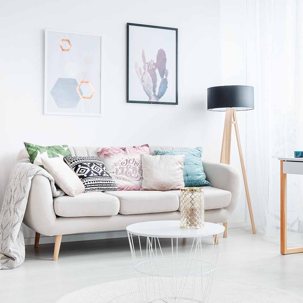 Coussin de santé rose je t'aime