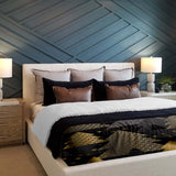 Therapy blanket bedding set with golden fir trees