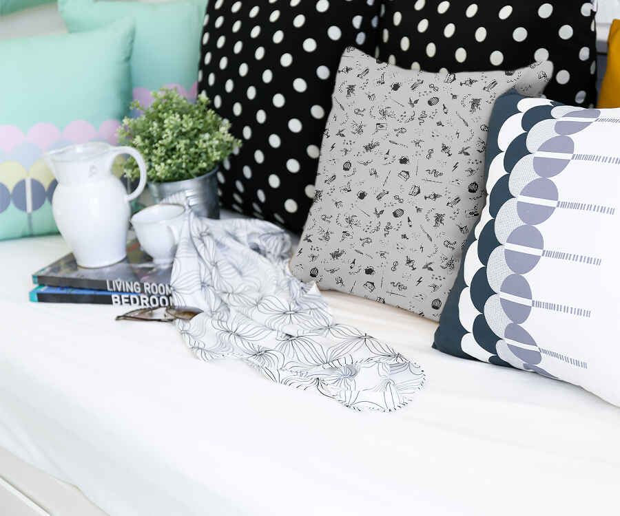 Coussin de santé gris magie