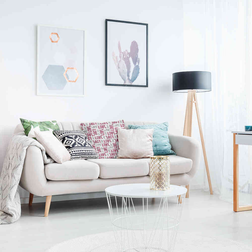 Health Pillow White L.O.V.E