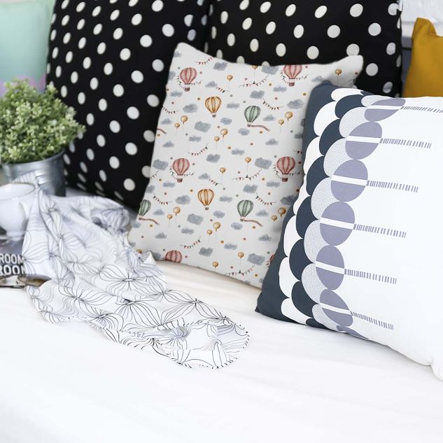 Coussin de santé Montgolfière