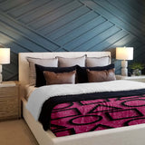 Therapy Blanket Bedding Set Pink Squid