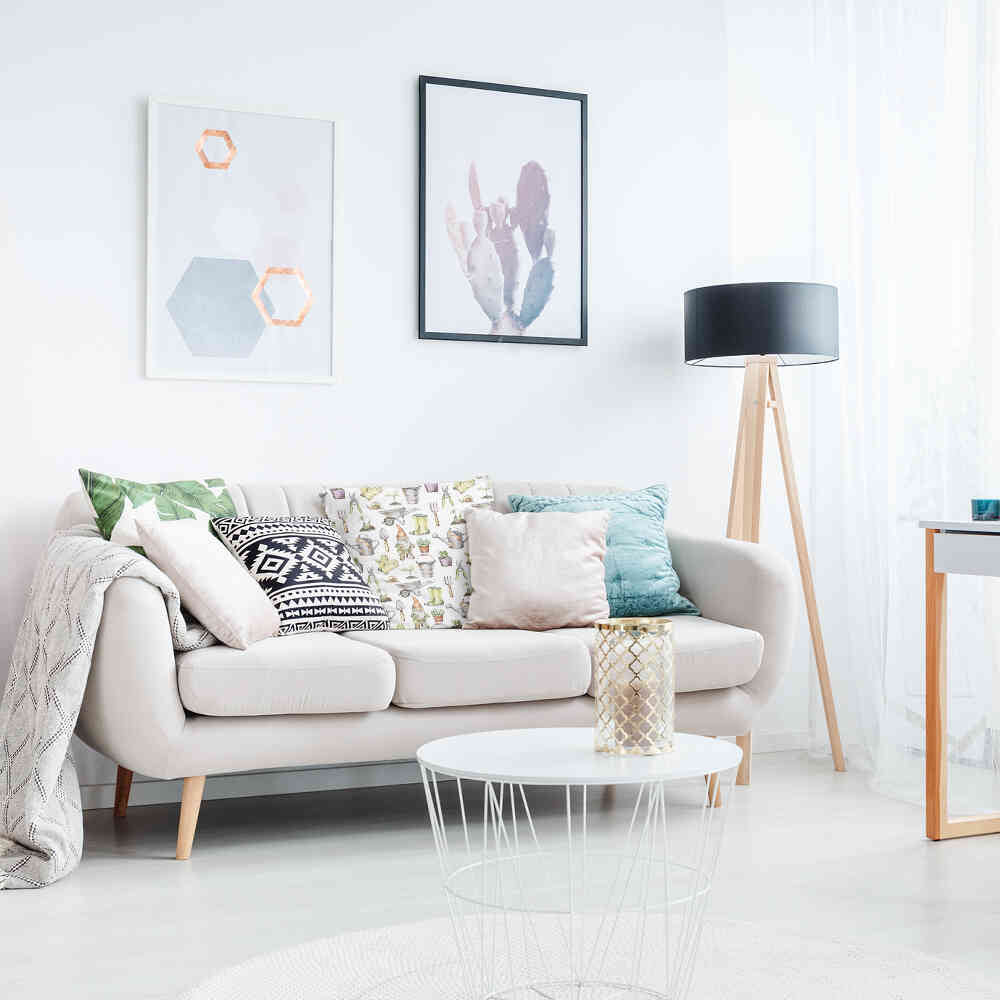 Coussin de santé blanc jardinage