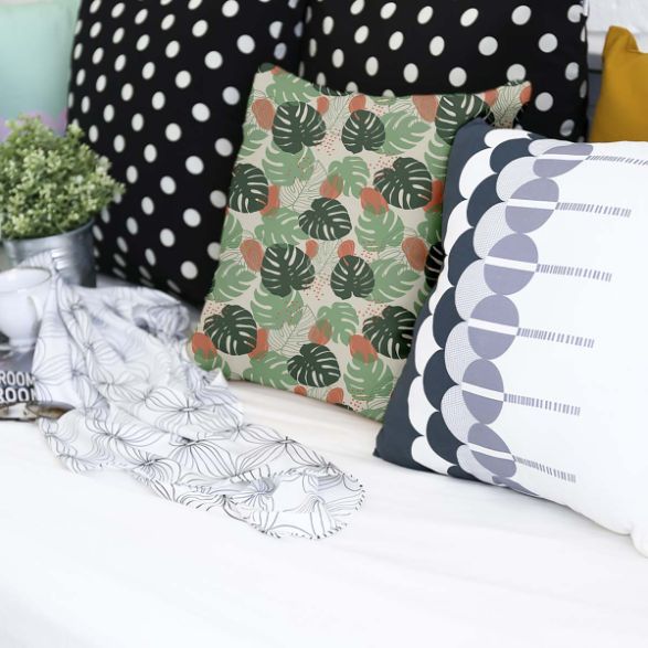 Coussin de santé Helle Monstera