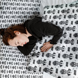 Original therapy blanket - cotton cover Joker black-white
