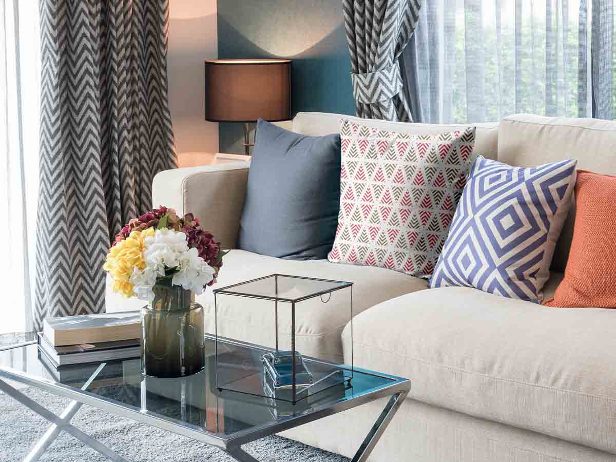 Health pillow Christmas triangles