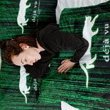 Original therapy blanket - cotton cover green Déjà-Vu