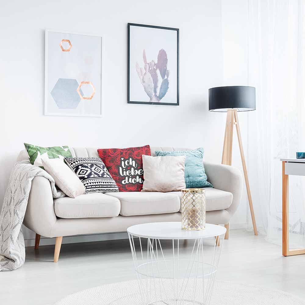 Coussin de santé Roses "Je t'aime"