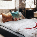 Original therapy blanket - cotton cover white Why so serious?