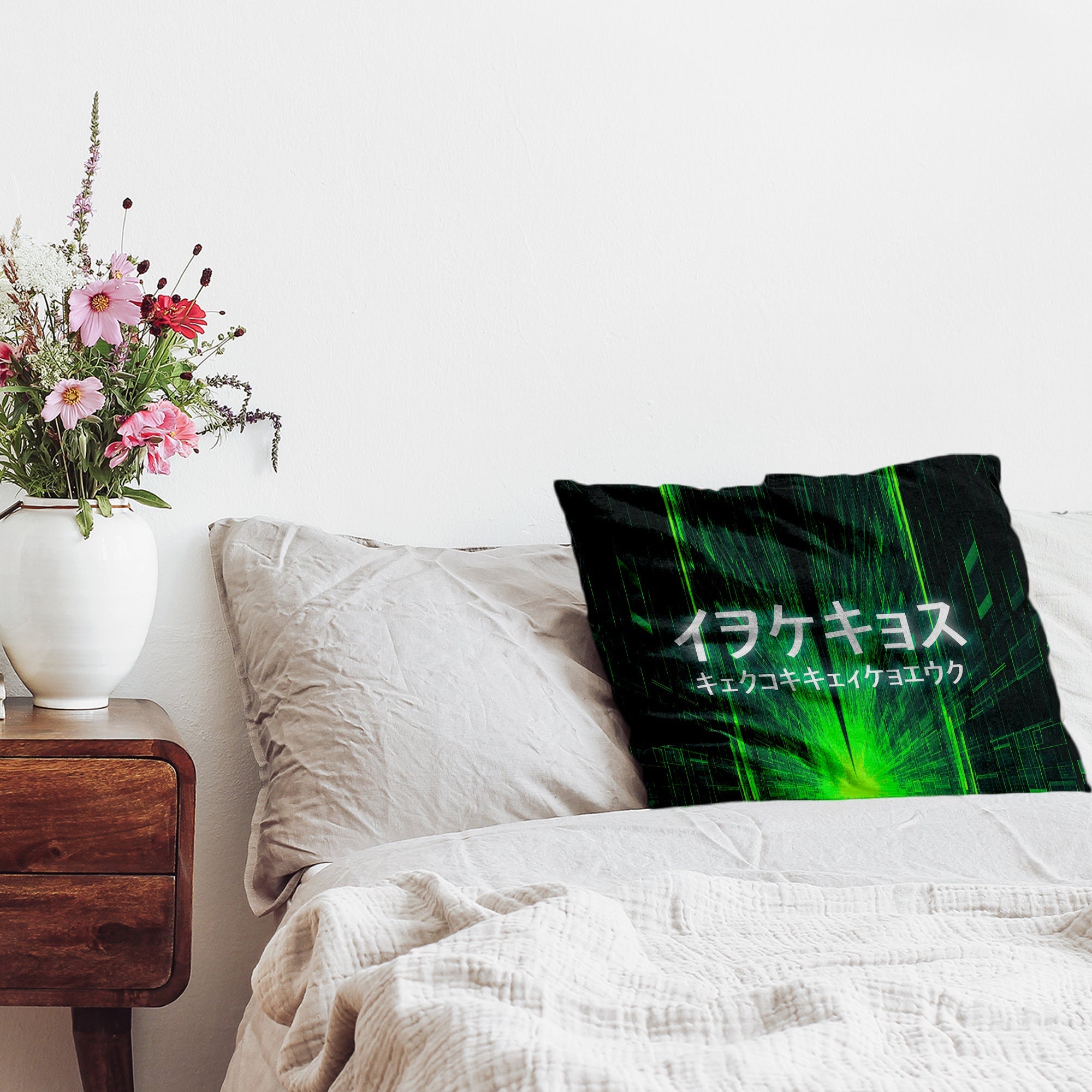Coussin de santé avec inscription chinoise