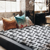 Original therapy blanket - cotton cover Joker black-white
