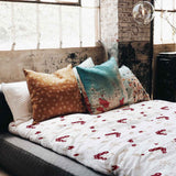 Original therapy blanket - cotton cover with berry bush
