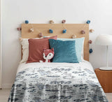 Original therapy blanket - cotton cover seafaring