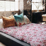 Original therapy blanket - cotton cover sweet little hearts