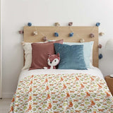 Original therapy blanket - cotton cover seahorse