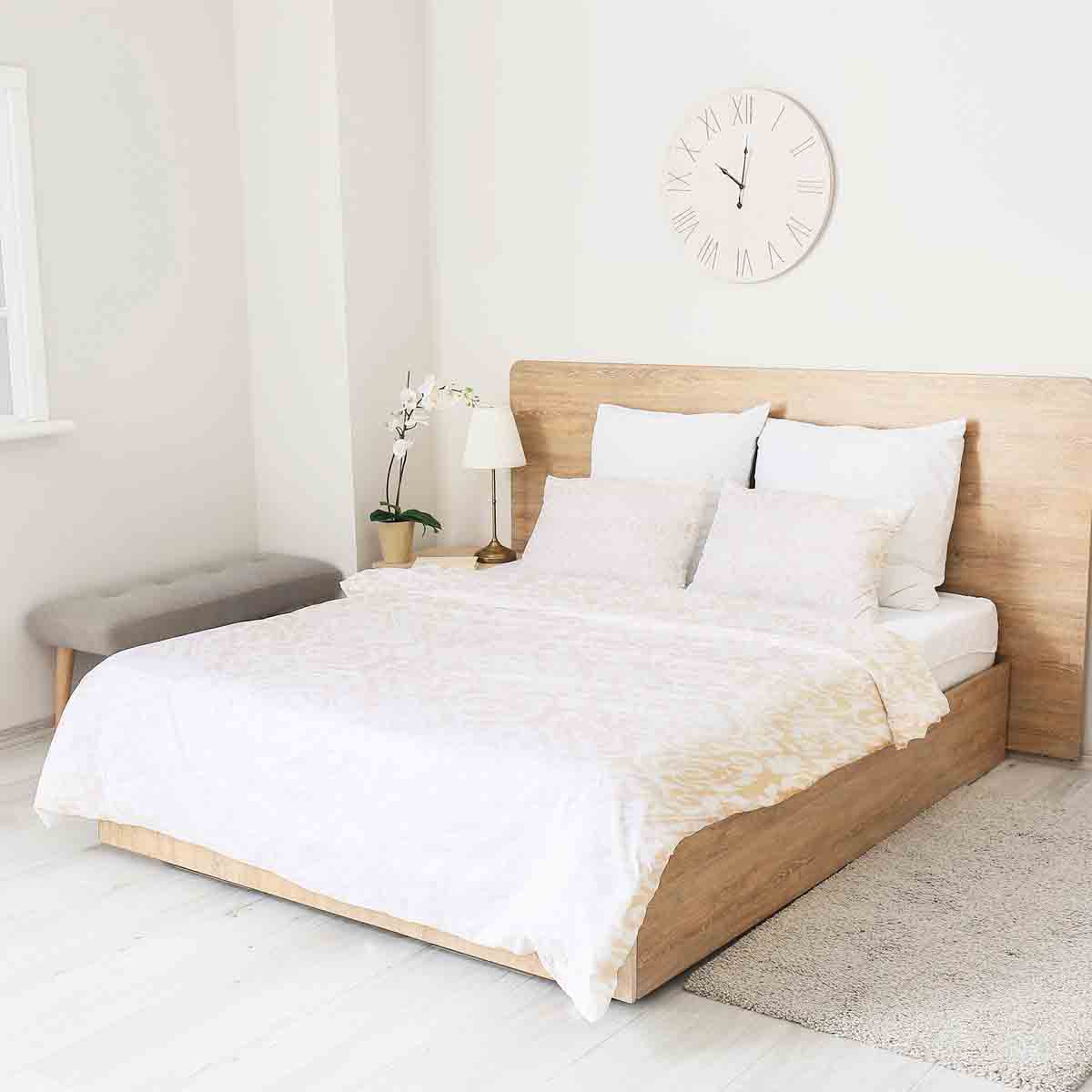 Therapy blankets bedding set boho orange